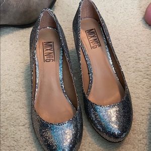 Sparkly mini heels
